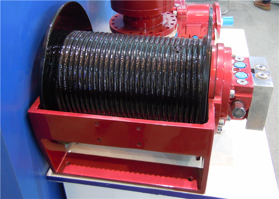 Manual Control Hydraulic Lifting Winch For Oil And Gas Industry