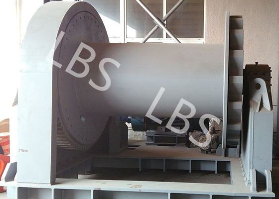 Shipyard Low Noise Heavy Industry Windlass Winch With Smooth Drum