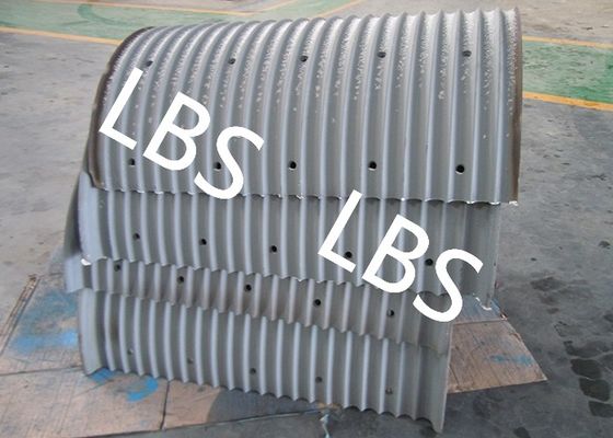 Παράκτιο κύριο τύμπανο Lebus γερανών πλατφορμών που αυλακώνει το σχοινί καλωδίων ή το καλώδιο