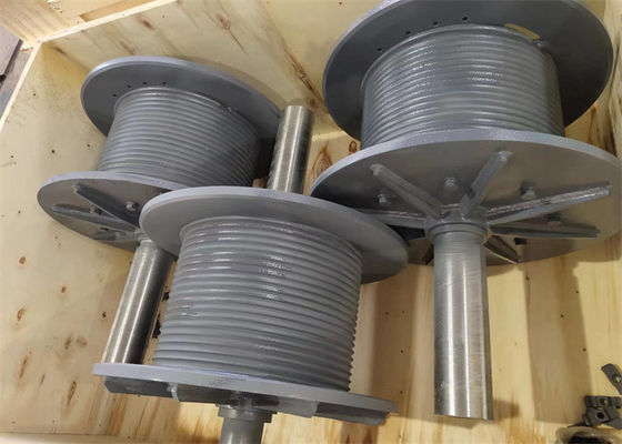 Λεμπός Τροχιασμένο τύμπανο Τράχτης Τράχτης Τράμπα για περιστρεφόμενο σχοινί