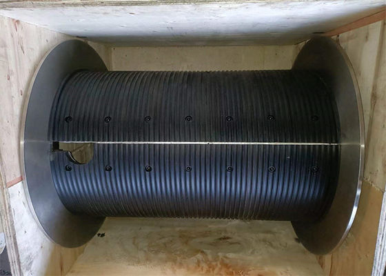 Προσαρμοσμένη συσκευή προστασίας με μισό διαχωρισμό Κάλυψη με διαχωρισμένο μανίκι που κατασκευάζεται στην εγκατάσταση παραγωγής CNC Center