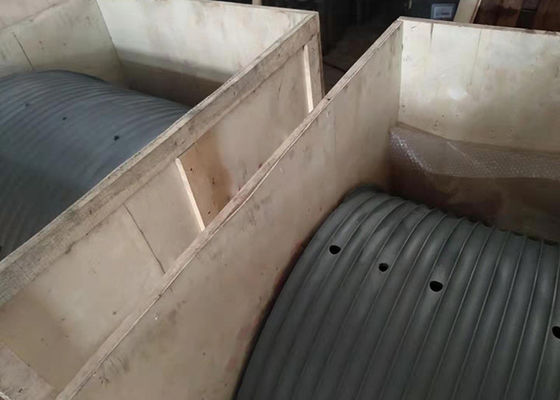 Προσαρμοσμένο σχεδιασμό χάλυβα ανελκυστήρα τύμπανο χωματόρροια μανίκια σύρμα σχοινί μανίκια