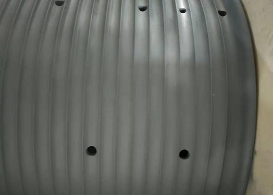 Γκρίζο χρώμα που ανυψώνει το διασπασμένο μανίκι αυλακιού σχοινιών καλωδίων μανικιών Lebus μηχανισμών